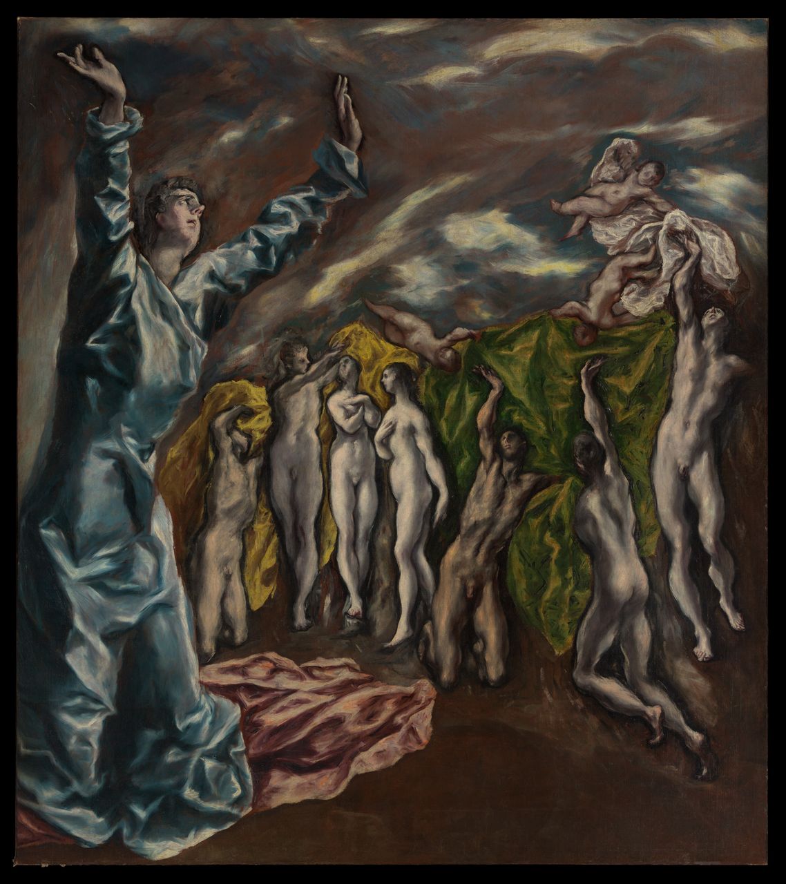 엘 그레코, 요한의 환시(The Vision of Saint John), 1608~1614년경, 유화, 뉴욕 메트로폴리탄 미술관 소장