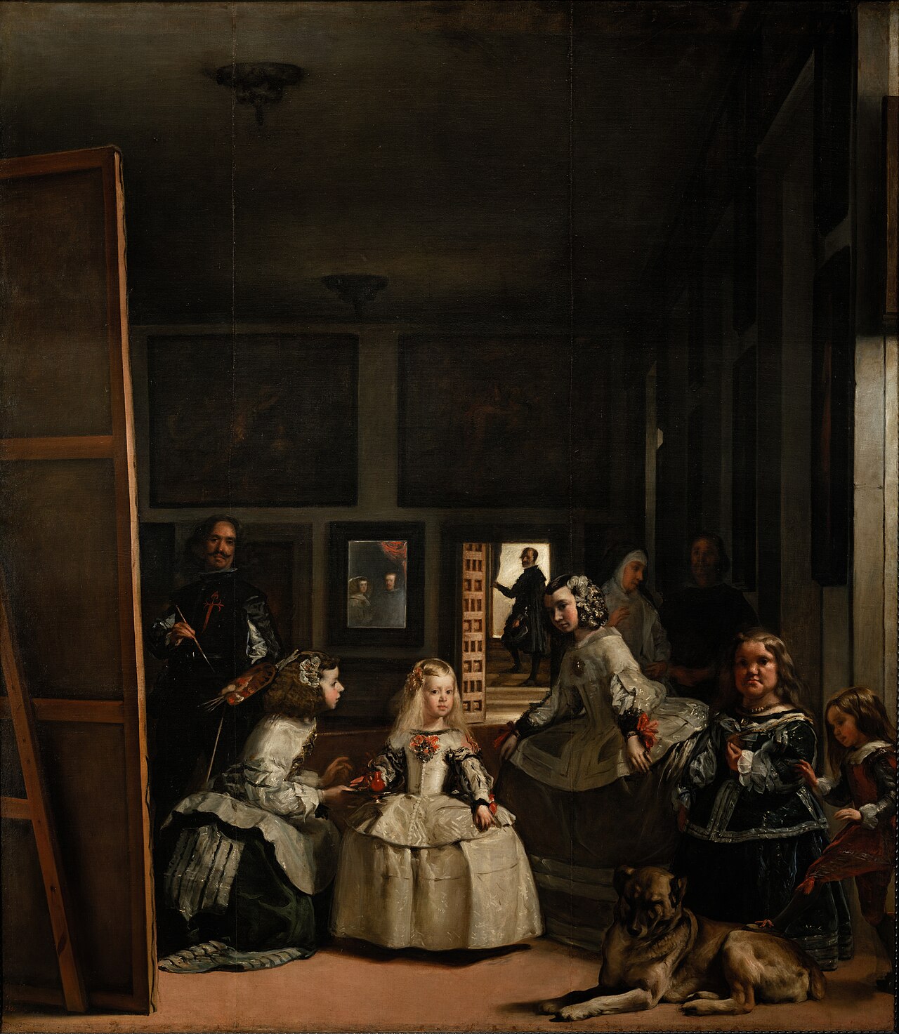 디에고 벨라스케스, 시녀들(Las Meninas), 1656, 유화, 마드리드 프라도 미술관 소장