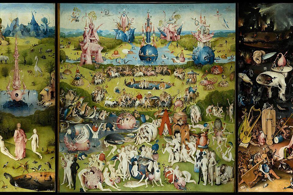 쾌락의 정원 (The Garden of Earthly Delights), 1490–1510 — 히에로니무스 보스
