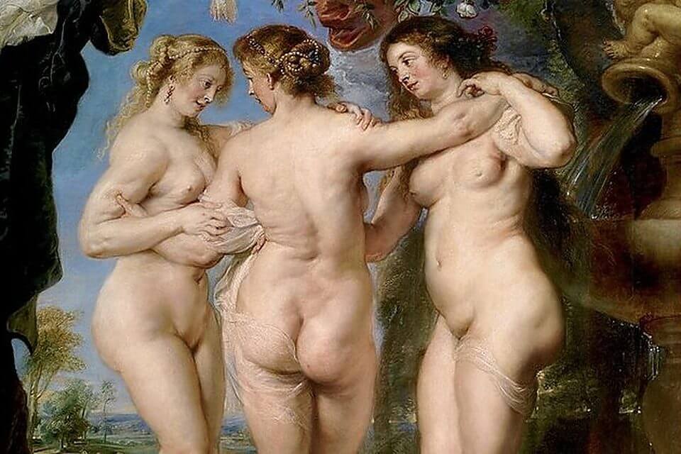 삼미신 (The Three Graces), 1630–1635 — 피터 폴 루벤스