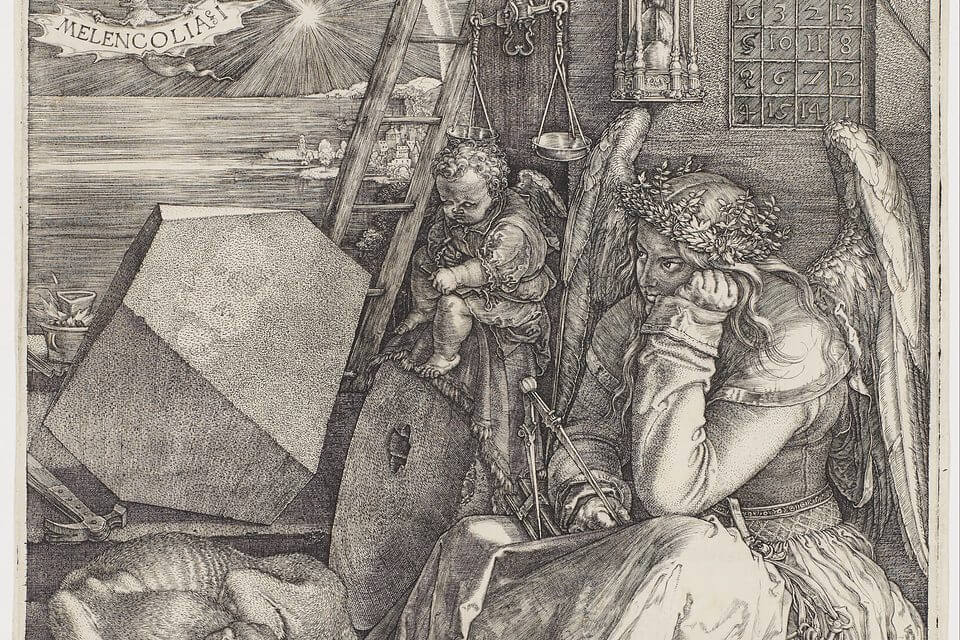 멜랑콜리아 I (Melencolia I), 1514 — 알브레히트 뒤러
