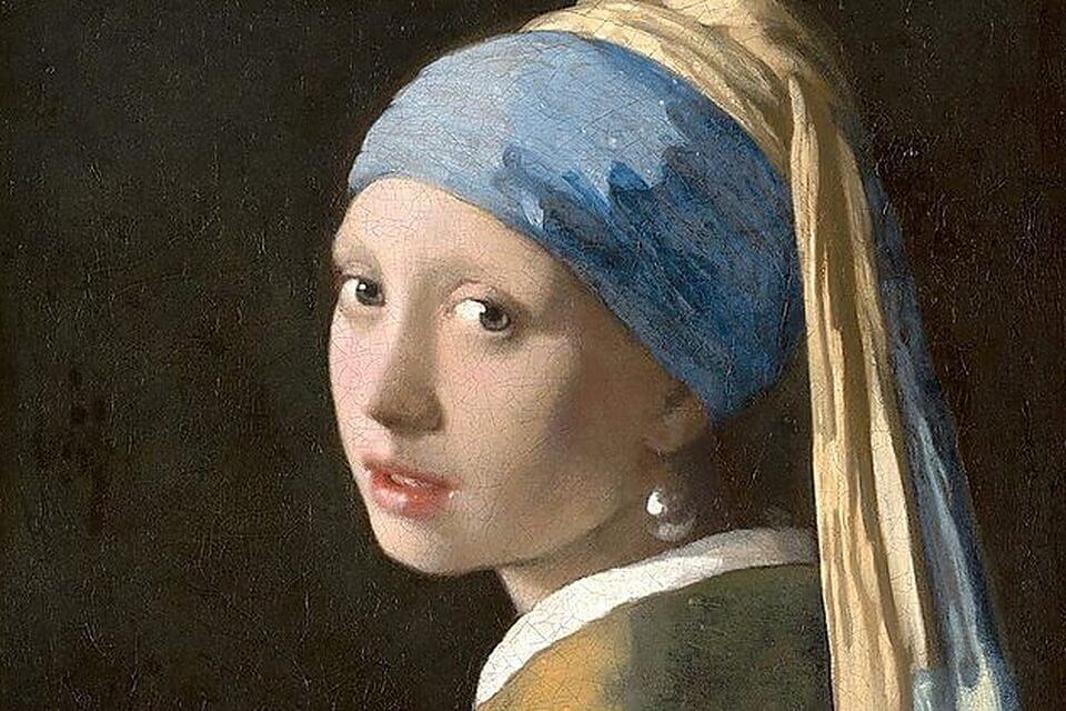 진주 귀걸이를 한 소녀 (Girl with a Pearl Earring), 1665경 — 요하네스 페르메이르